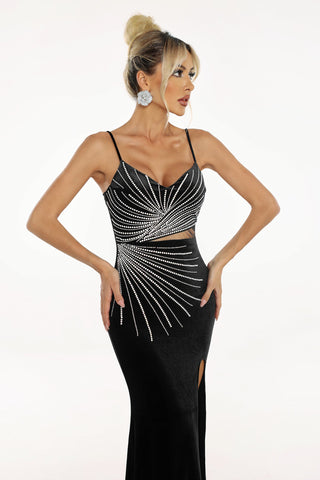 Dazzle - Katja's High Slit Radiance Dress