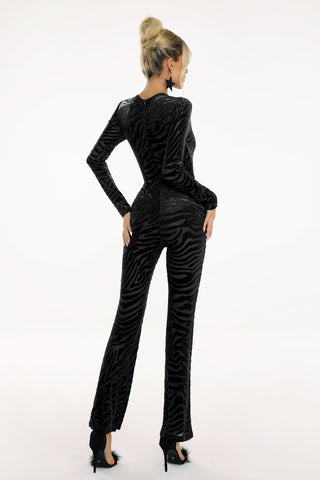 Velvita - Tessa's Velvet Jumpsuit Set