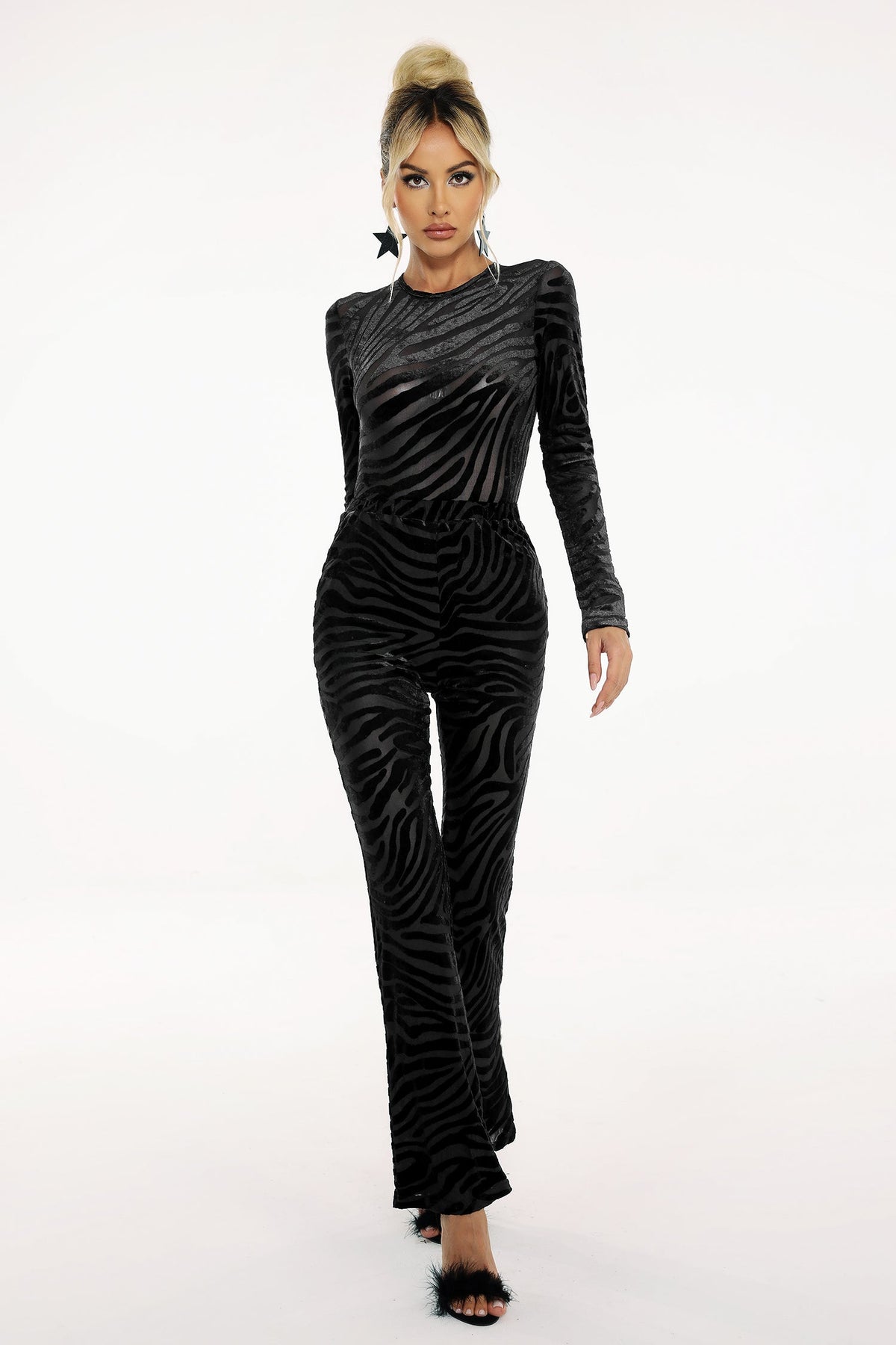 Velvita - Tessa's Velvet Jumpsuit Set