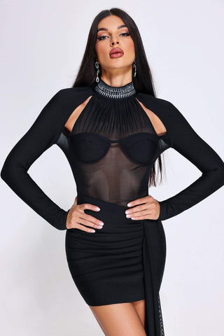 Ikora - Enchant Cutout Mesh Dress