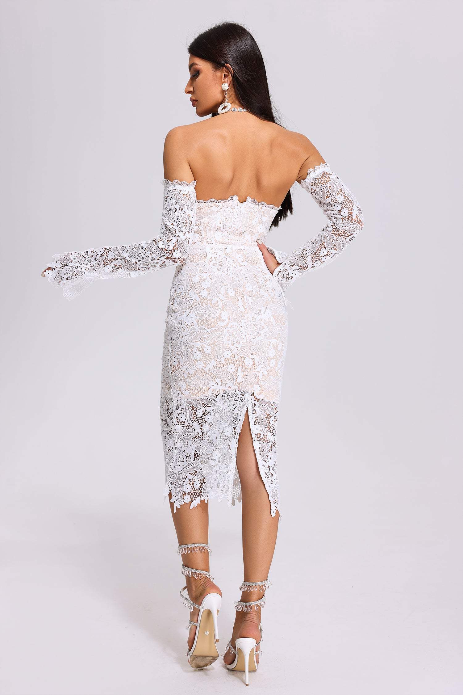 Ethereal Lace Midi Vision